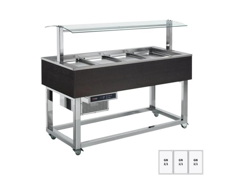 Bufet chlazený GN 3-1/1 Wenge | - ES GREEN+ 3W