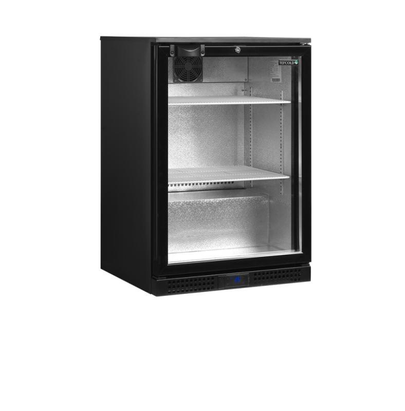 DB126H Minibar prosklené křídlové dveře, černá