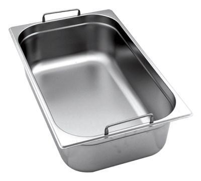 GN 1/1 (v=200 mm) nerezová plná s uchy