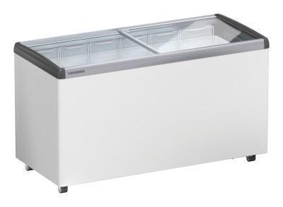 LIEBHERR EFE 4652 Mraznička truhlicová, prosklené posuvné víko, rovné,LED osvětlení