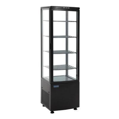 POLAR chladící vitrína DP289 černá