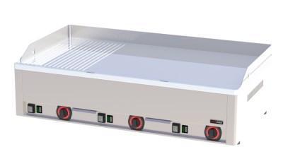 Grilovací plotna kombinovaná chrom elektrická  FTHRC - 90 E