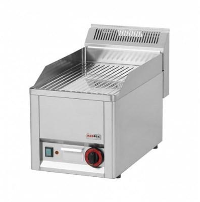 RED FOX Grilovací deska rýhovaná - chrom, FTRC 30 GL plyn