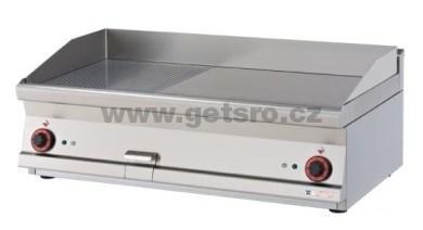 RM Gastro grilovací plotna hladká elektrická FTLT - 610 ET