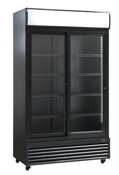 Prosklená lednice SD 1002 BSLE
