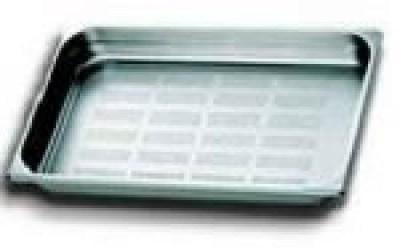 Perforovaná gastronádoba z nerezové oceli - 40mm / TG 820