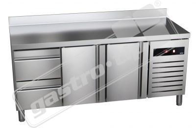Asber chladící stůl GTP-7-180-22 - agregát vlevo + dřez