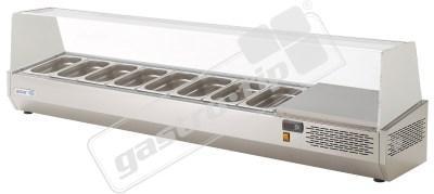 Asber Pizza chladící pultová vitrína Asber EV-135 GN1/4