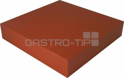 Blok 700x700x100 červenohnědý