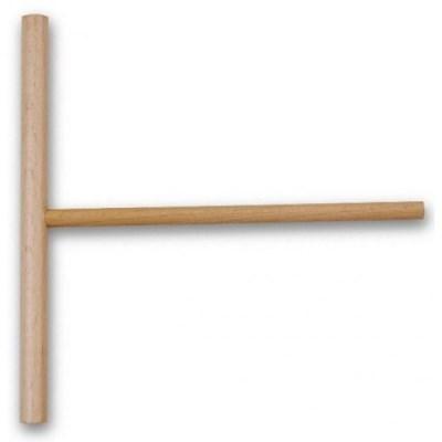 Roztírač těsta kulatý šíře 18 cm, bukový