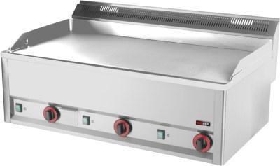 Grilovací plotna hladká chrom elektrická  FTHC - 90 EL