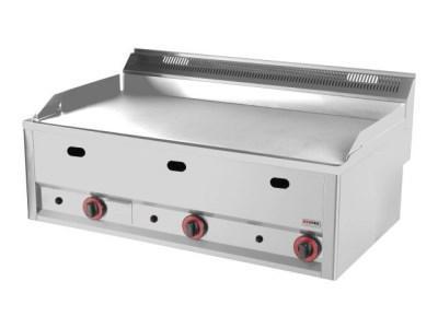 REDFOX Grilovací deska hladká - chrom, FTHC-90 GL plyn