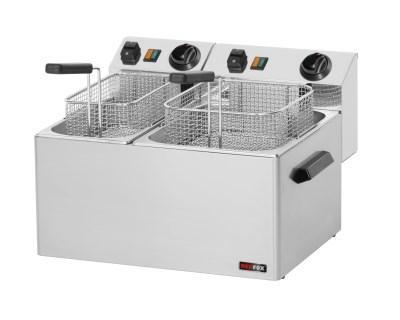 REDFOX elektrická fritéza FE 74, 8+5 litrů (230V)